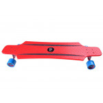 Longboard Hudora CruiseStar Skateboard červeno-modrý 91,4 cm Longboard Hudora CruiseStar Skateboard červeno-modrý 91,4 cm
